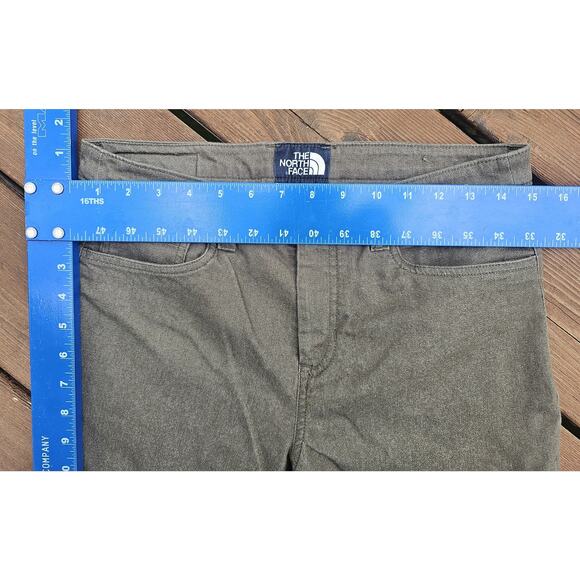 The North Face Women 6 Normal Tungsted Brown Olive Stretch Pants - Picture 9 of 12